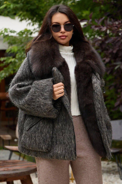 Теплый пуховик для зимы Enva Rross