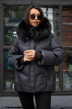 Женский зимний пуховик Vo Tarun черный
