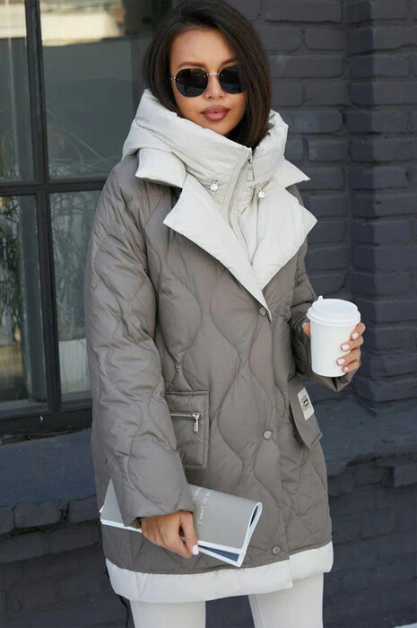 Пуховик Bogerner с манишкой