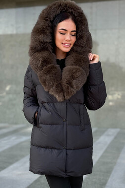 Классический пуховик Вивилона средней длинны