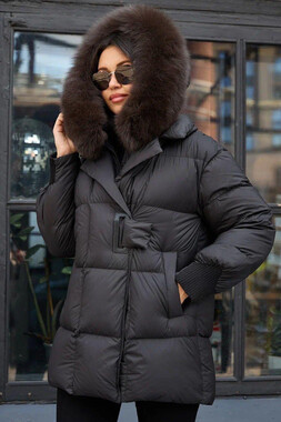 Пуховик Vivilona короткий оверсайз